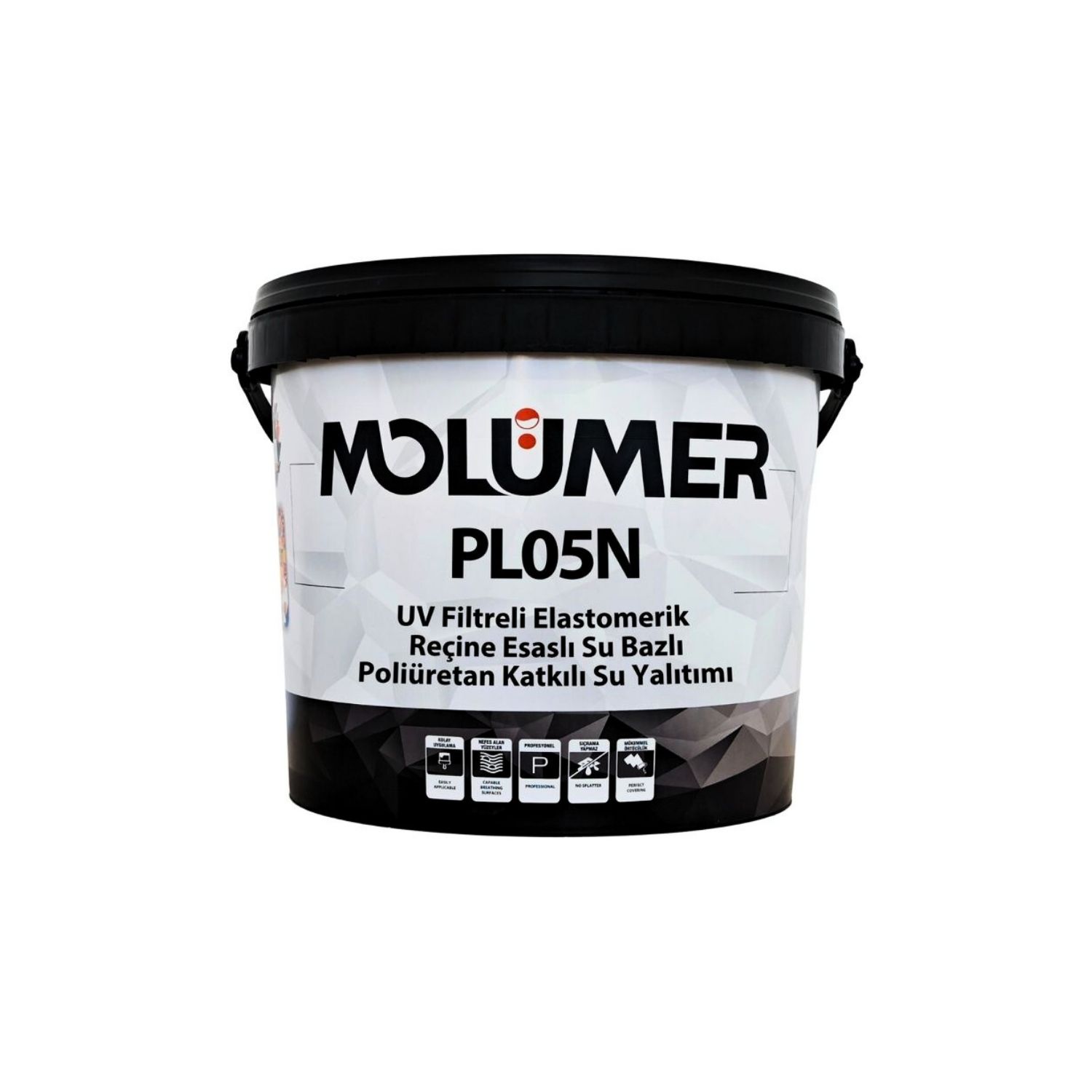 PL05N UV Filtreli Elastomerik Reçine Esaslı Su Bazlı Poliüretan Katkılı Su Yalıtımı